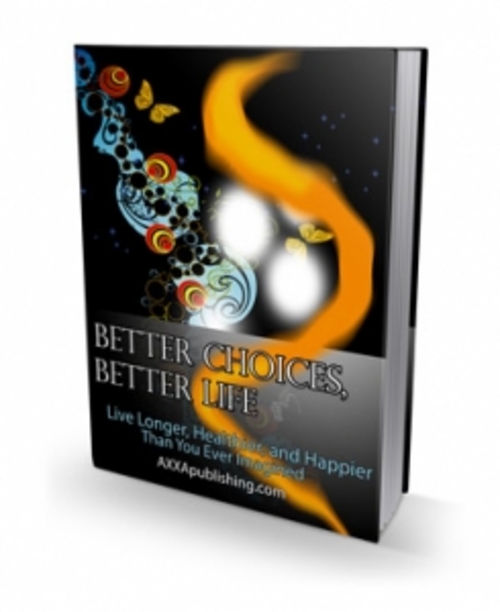 Product picture NEW ! Better Choices Better Life with PLR