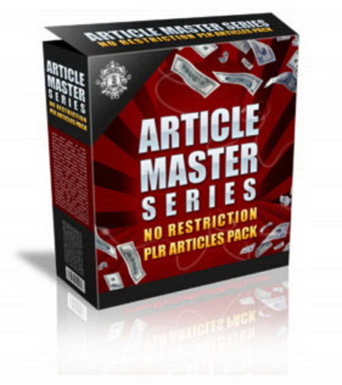 Product picture Article Master Series V9 with PLR