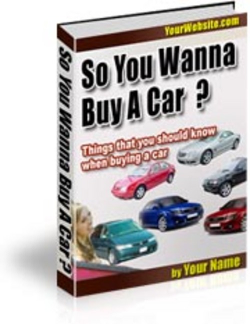 Product picture NEW! Things that you should know when buying a Car