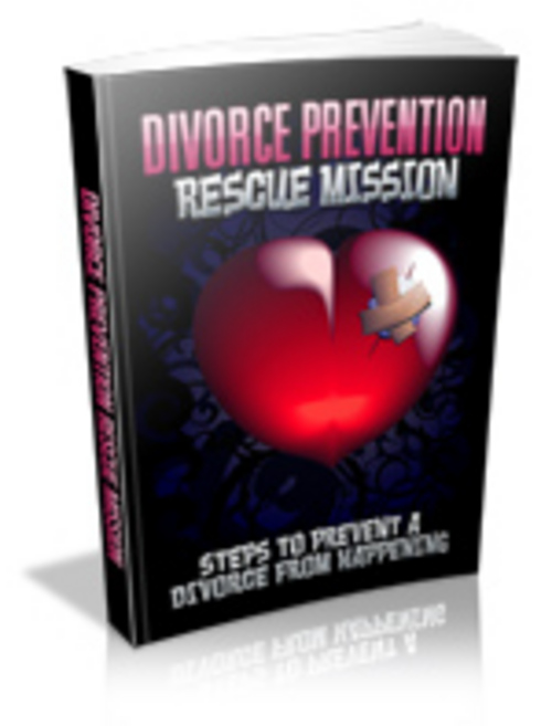 Product picture Divorce Prevention Rescue Mission with MRR