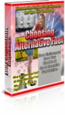 Product picture Choosing An Alternative Fuel with PLR