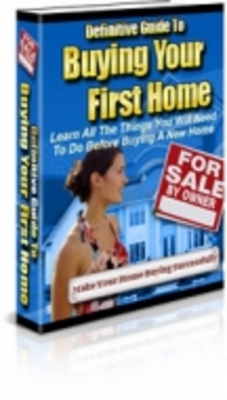 Product picture Guide To Buying Your First Home